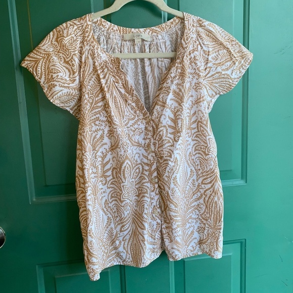 Loft size small lightweight summer top - Picture 1 of 4